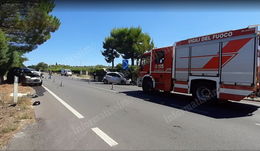 Incidente SS172 Putignano Alberobello 2 feriti